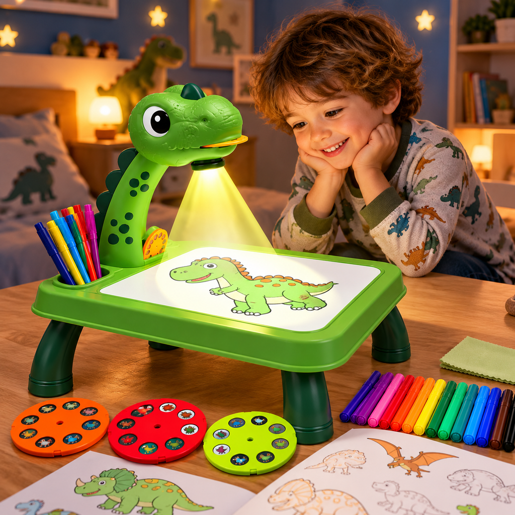 RexCrafts™ Dinosaur Projection Drawing Table