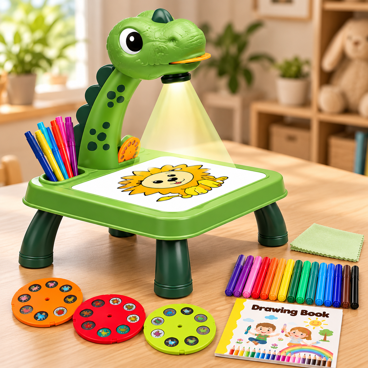 RexCrafts™ Dinosaur Projection Drawing Table