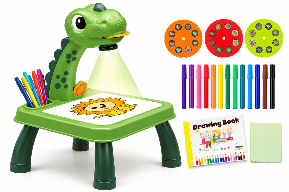 RexCrafts™ Dinosaur Projection Drawing Table